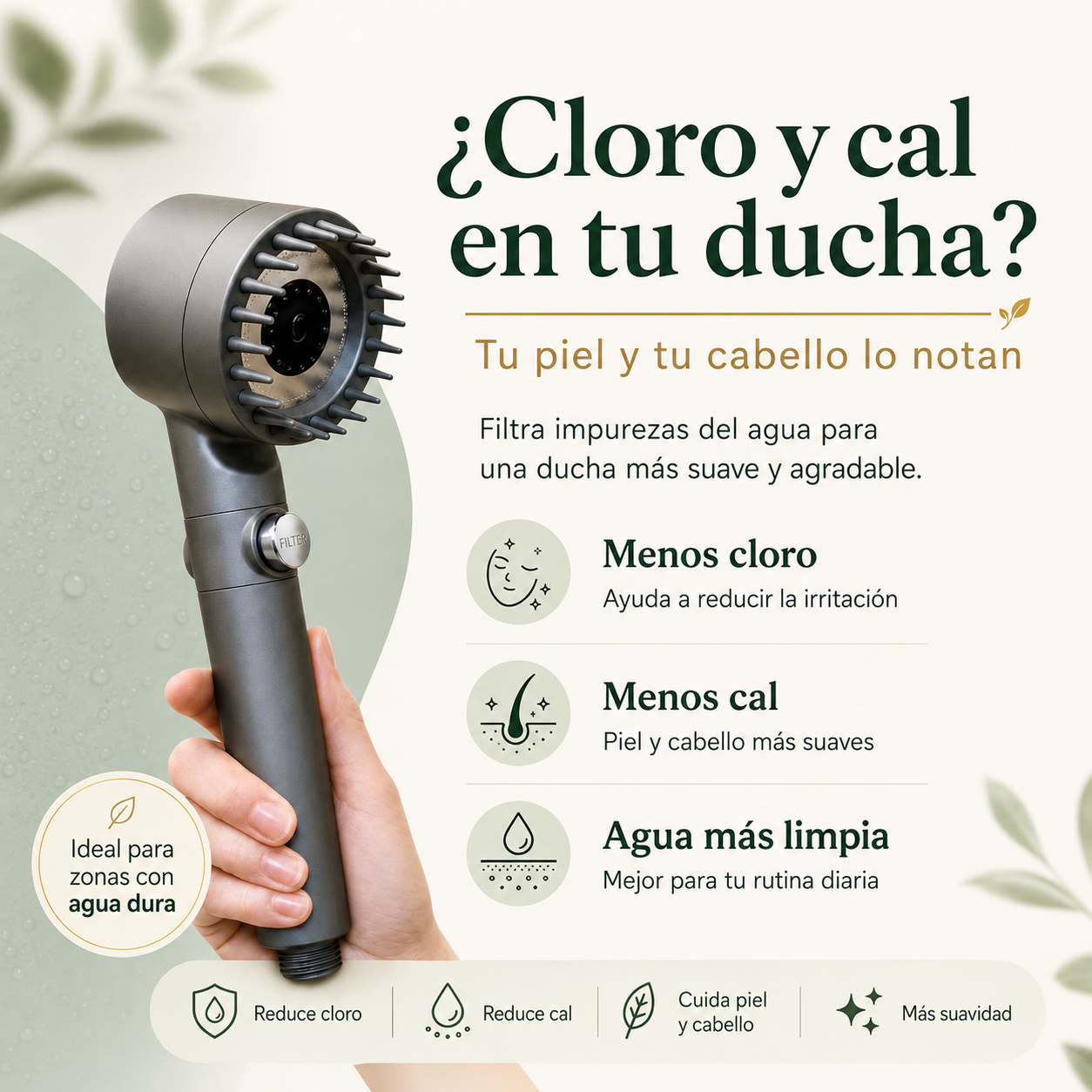 Transforma Tu Ducha en Cuidado Real para Tu Piel y Tu Cabello