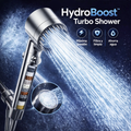 Alcachofa HydroBoost™ Turbo Shower